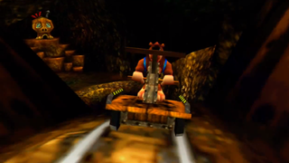 Illustration for article titled The Most Insane Minecart Levels In Video Games